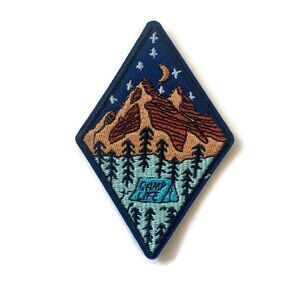Camp Life Embroidered Patch